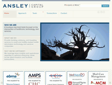 Tablet Screenshot of ansleycapital.com